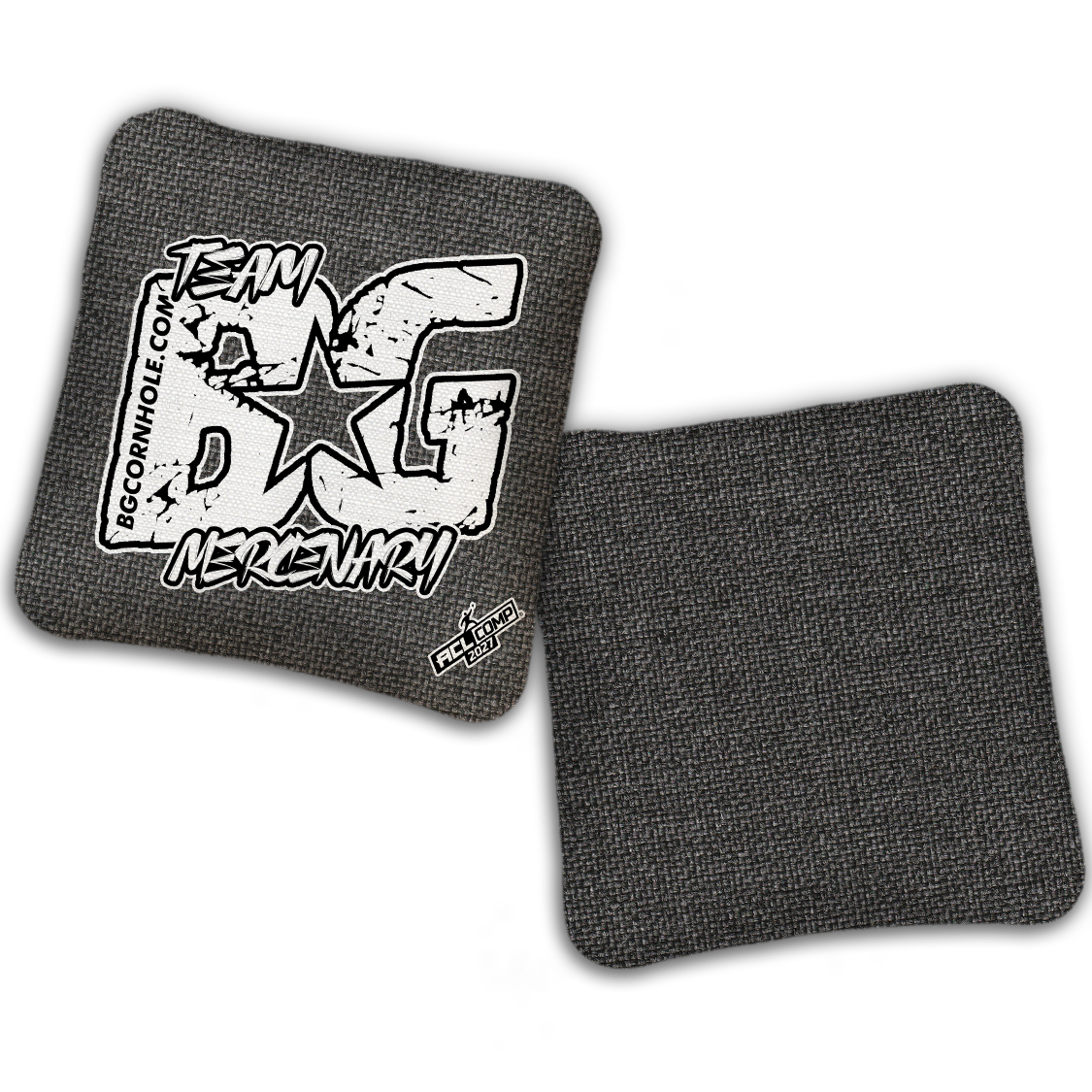 2027 ACL - BG Multiple Bag Models - "Espn Throwback Colormatch" - Comp Stamped Cornhole Bags - SET OF 4 BAGS