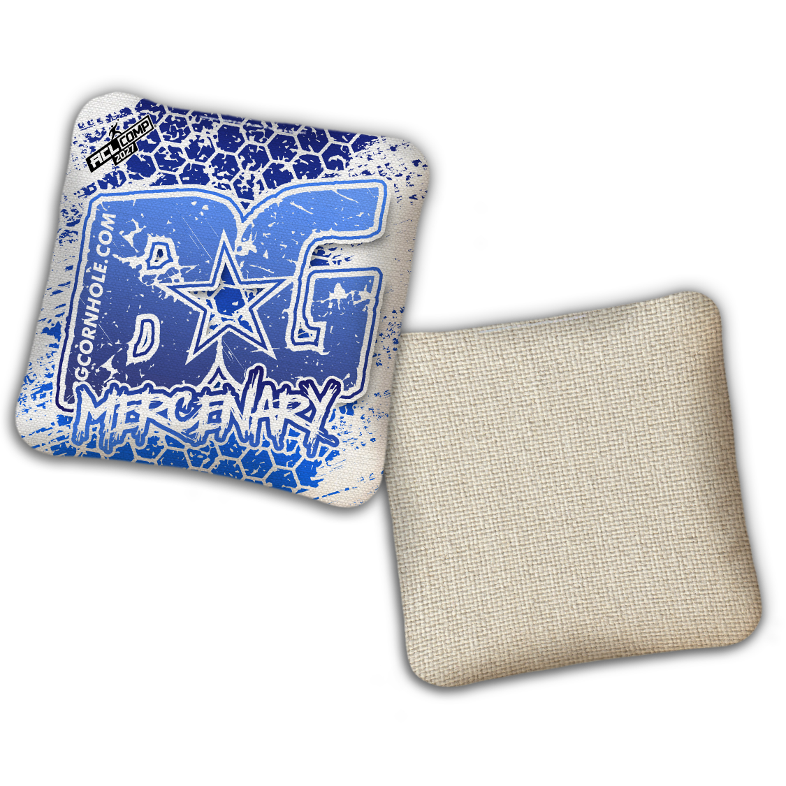 2027 BG Multiple Bag Models - "HEXED HIVE" - ACL Comp Stamped Cornhole Bags - SET OF 4 BAGS