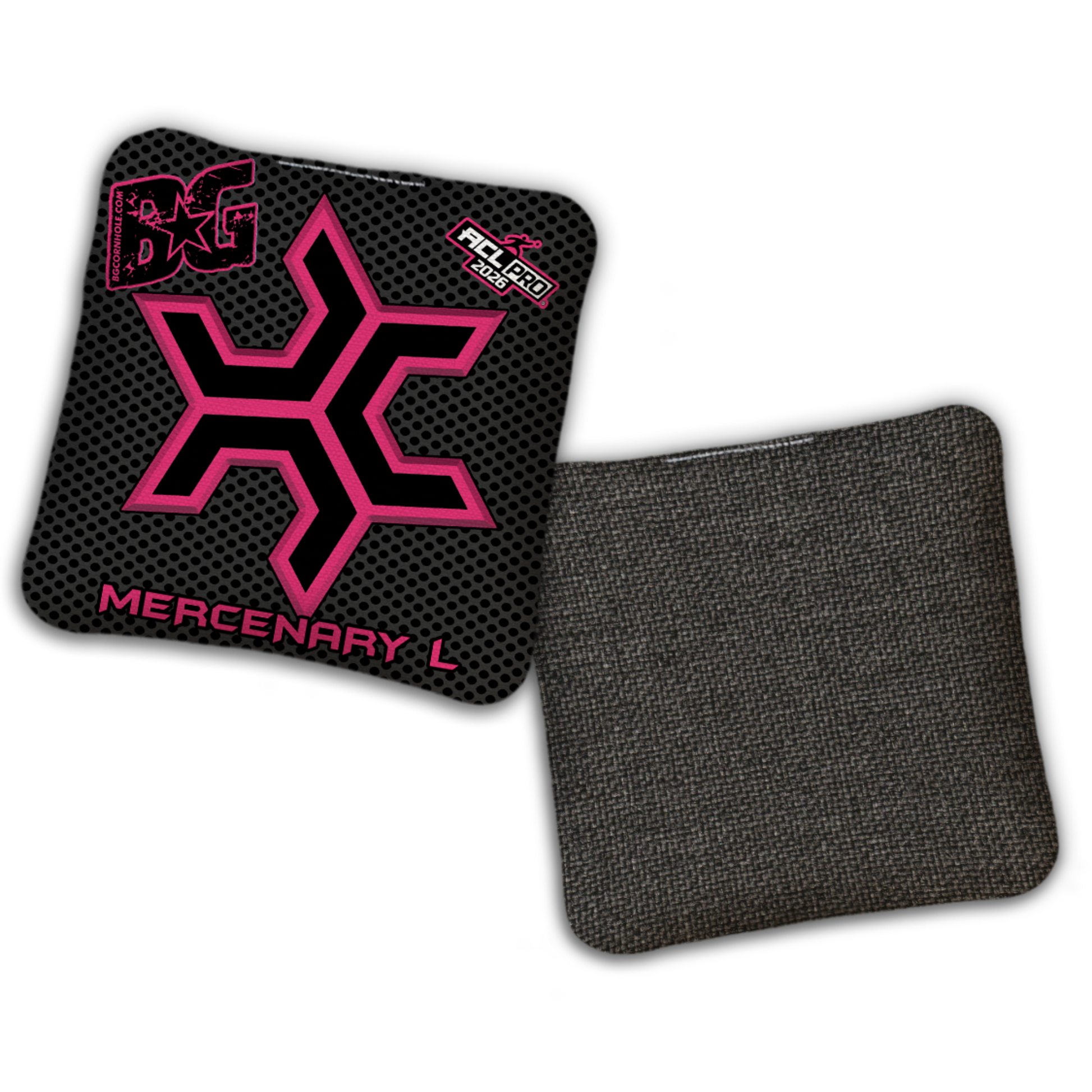 2027 Multiple Bag Models  "CaddySack Carbon Fiber” Collab - ACL Pro Stamped Cornhole Bags - SET OF 4 BAGS