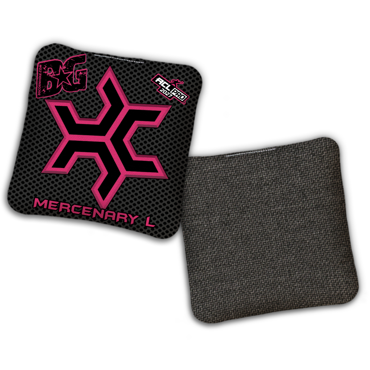 2027 ACL - Multiple Bag Models  "CaddySack Carbon Fiber” Collab - Pro Stamped Cornhole Bags - SET OF 4 BAGS