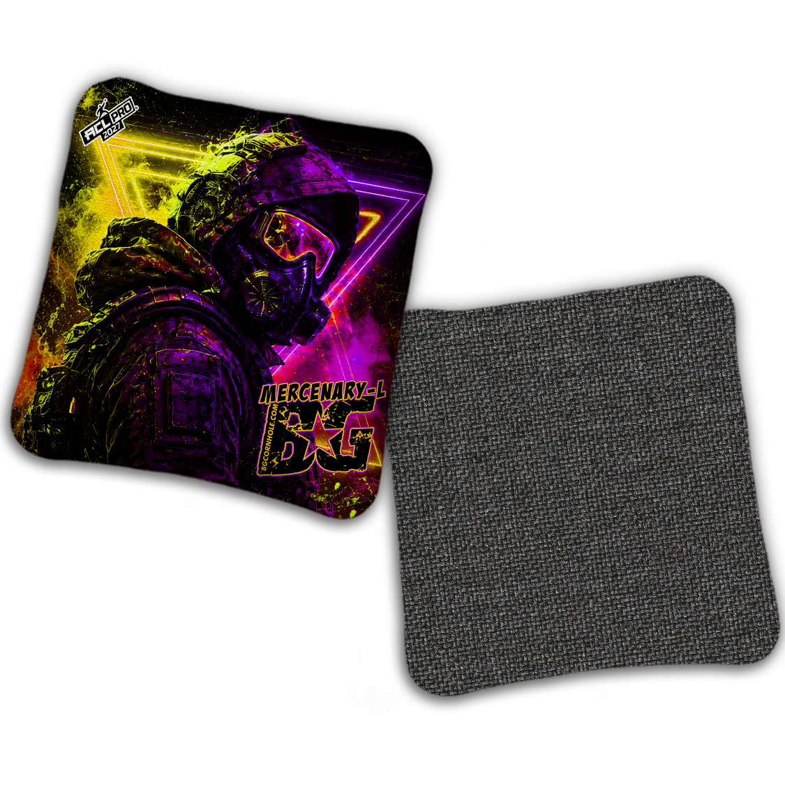 2027 BG Multiple Bag Models "NIGHT PROTOCOL" - ACL Pro Stamped Cornhole Bags - SET OF 4 BAGS
