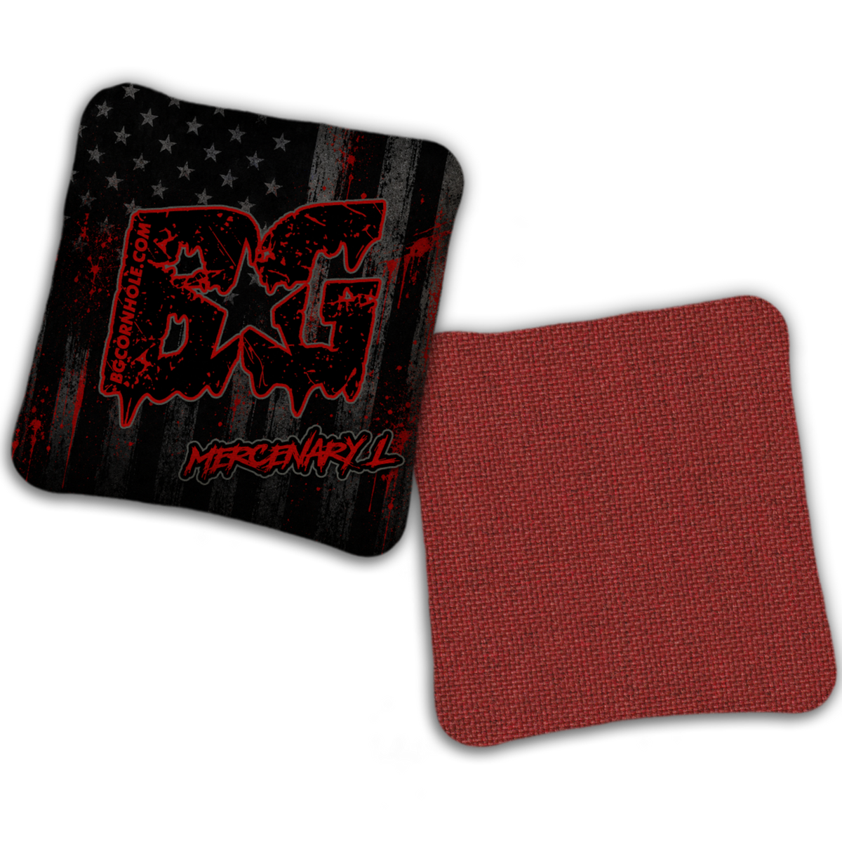 UNSTAMPED - BG Multiple Bag Models "AMERICAN GRIT" - Cornhole Bags - SET OF 4 BAGS