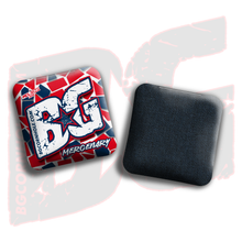Load image into Gallery viewer, 2026 BG Comp Mercenary - &quot;Blocks&quot; - ACL Comp Stamped Cornhole Bags - SET OF 4 BAGS
