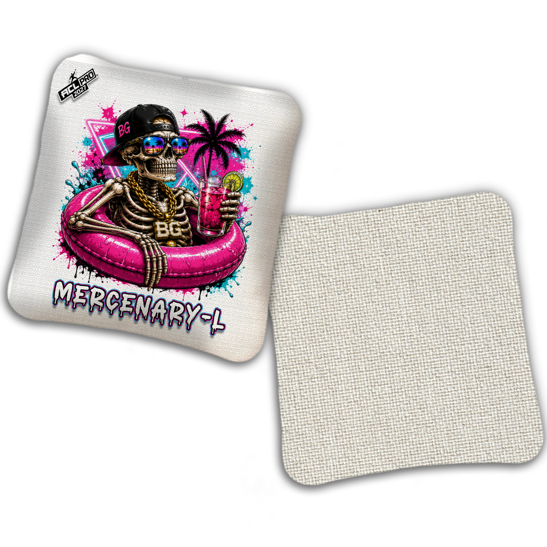 2027 BG Multiple Bag Models "DEADCATION" - ACL Pro Stamped Cornhole Bags - SET OF 4 BAGS