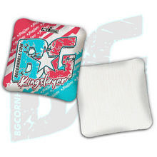 Load image into Gallery viewer, BG Multiple Bag Models - "BagGodz Rally" - 4" ACL Mini Stamped Cornhole Bags- Set of 4 Bags