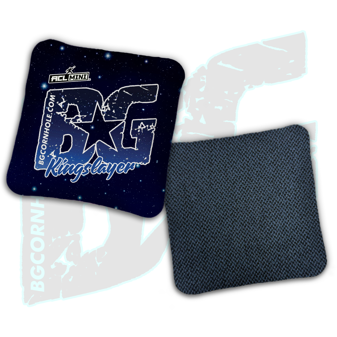 BG Multiple Bag Models - "Galaxy" - 4" ACL Mini Stamped Cornhole Bags- Set of 4 Bags
