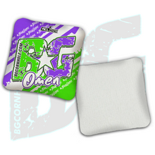 Load image into Gallery viewer, BG Multiple Bag Models - "BagGodz Rally" - 4" ACL Mini Stamped Cornhole Bags- Set of 4 Bags