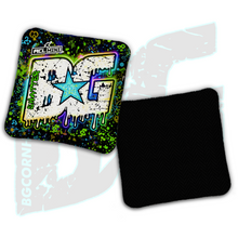 Load image into Gallery viewer, BG Multiple Bag Models - "Dripping Graffiti" - 4" ACL Mini Stamped Cornhole Bags- Set of 4 Bags