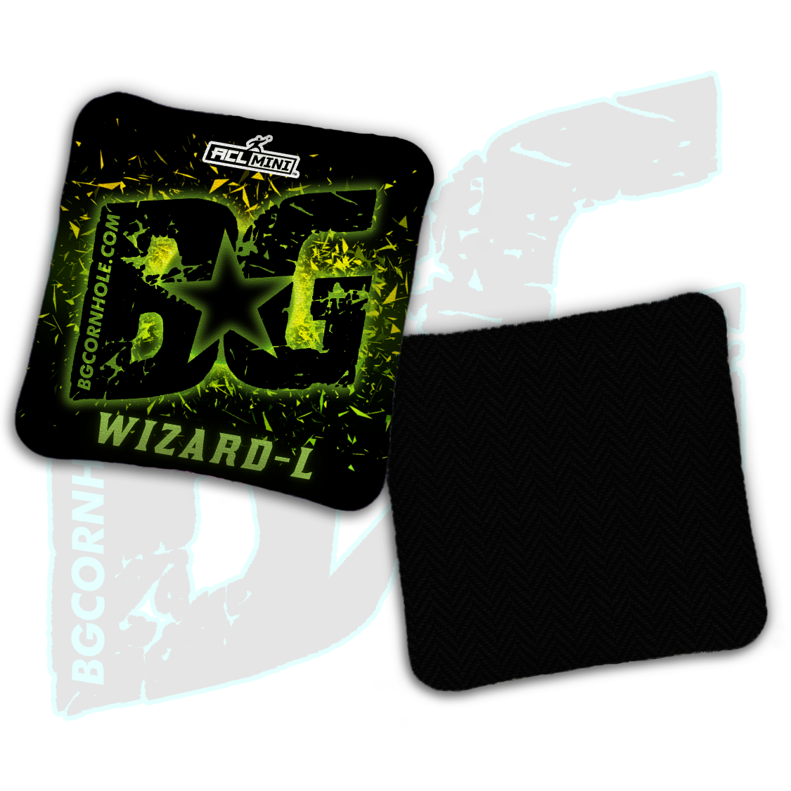 BG Multiple Bag Models - "Pixels" - 4" ACL Mini Stamped Cornhole Bags- Set of 4 Bags