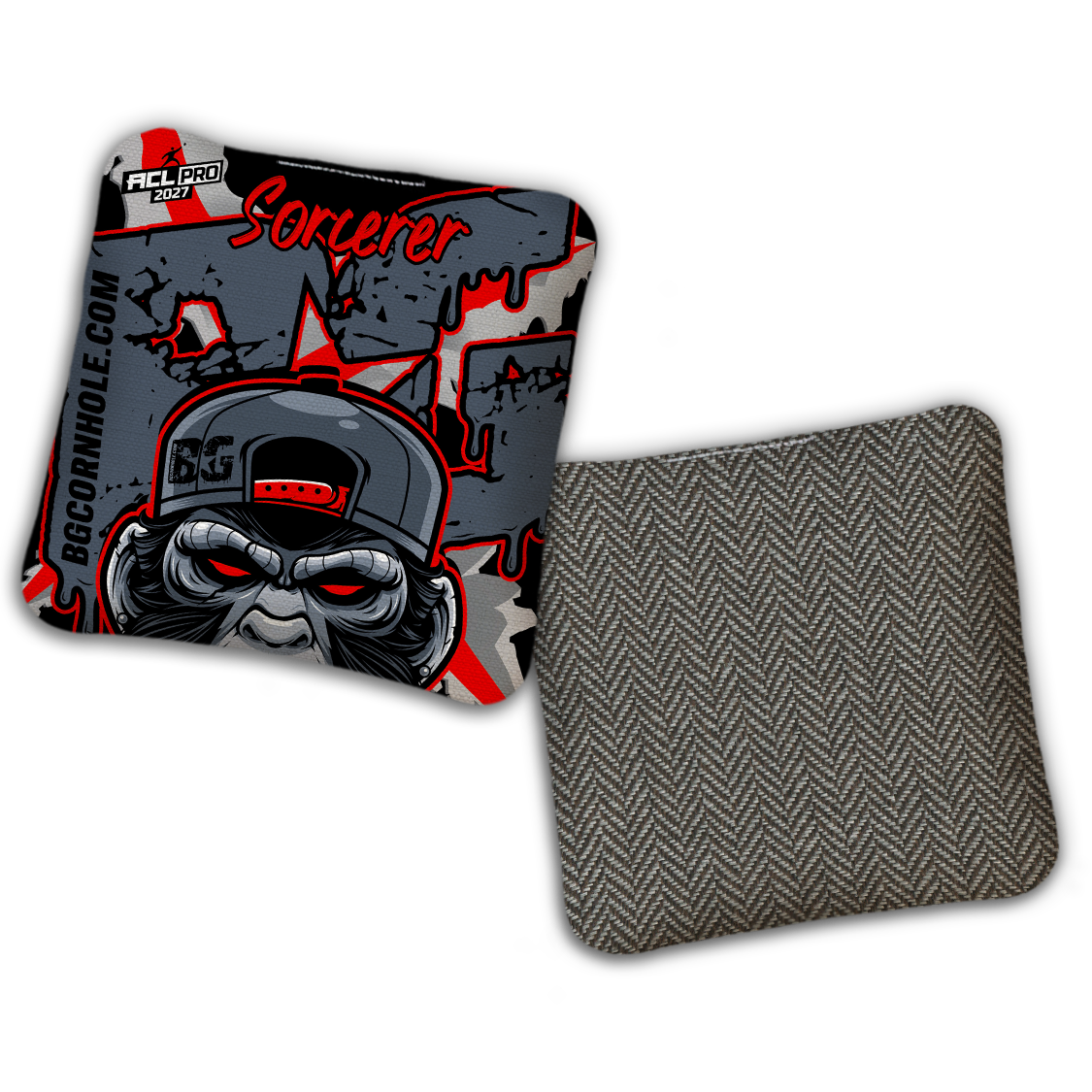 2027 BG Multiple Bag Models "MONKEY BUSINESS" - ACL Pro Stamped Cornhole Bags - SET OF 4 BAGS