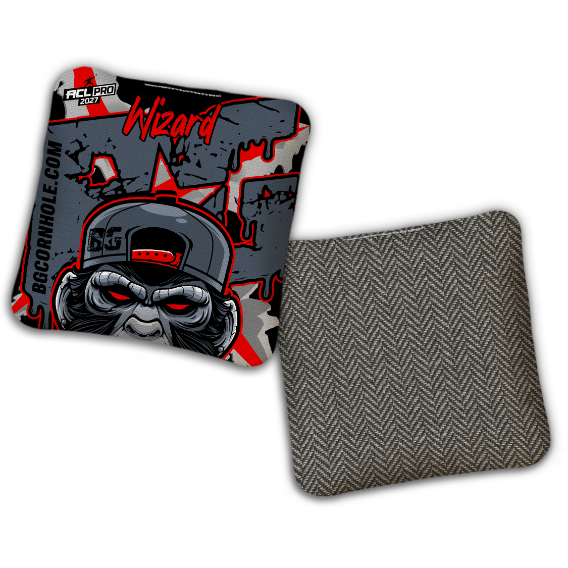 2027 BG Multiple Bag Models "MONKEY BUSINESS" - ACL Pro Stamped Cornhole Bags - SET OF 4 BAGS