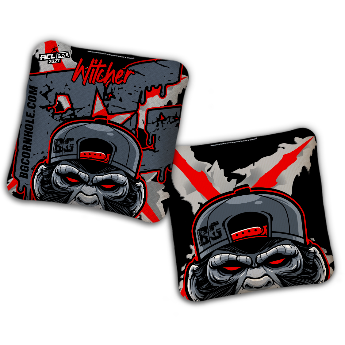 2027 BG Multiple Bag Models "MONKEY BUSINESS" - ACL Pro Stamped Cornhole Bags - SET OF 4 BAGS