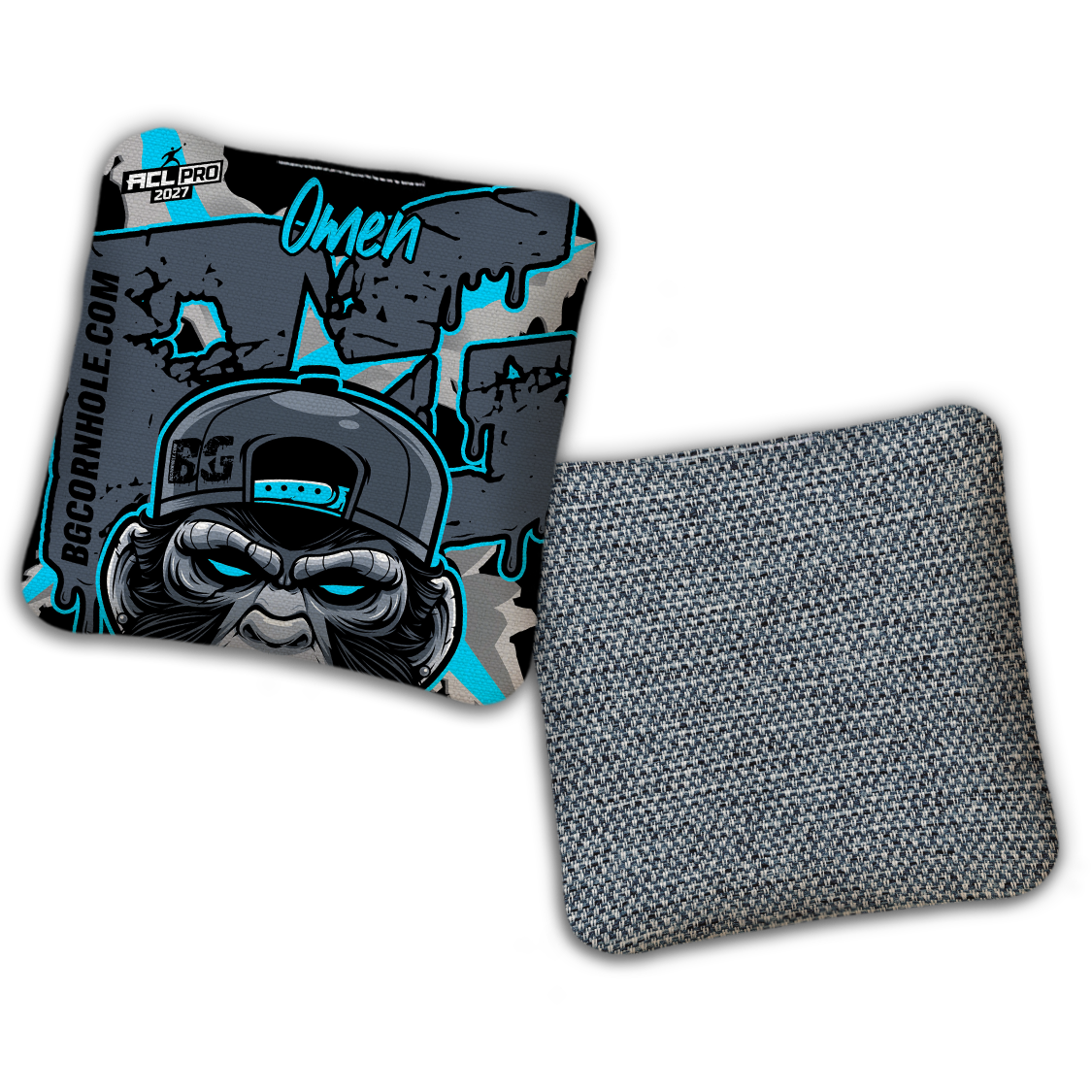 2027 BG Multiple Bag Models "MONKEY BUSINESS" - ACL Pro Stamped Cornhole Bags - SET OF 4 BAGS