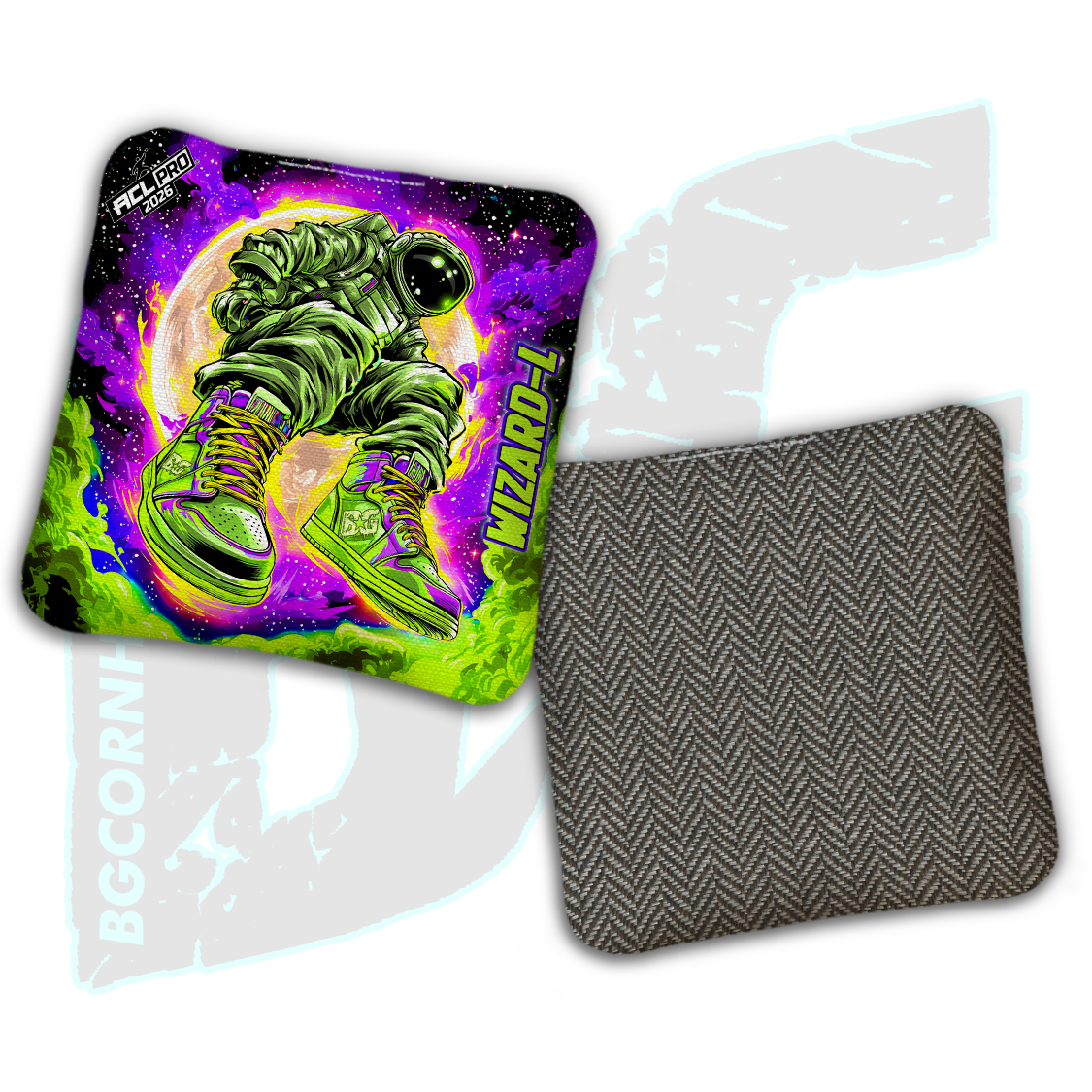 2026 BG Multiple Bag Models "Moonwalk" - ACL Pro Stamped Cornhole Bags - SET OF 4 BAGS