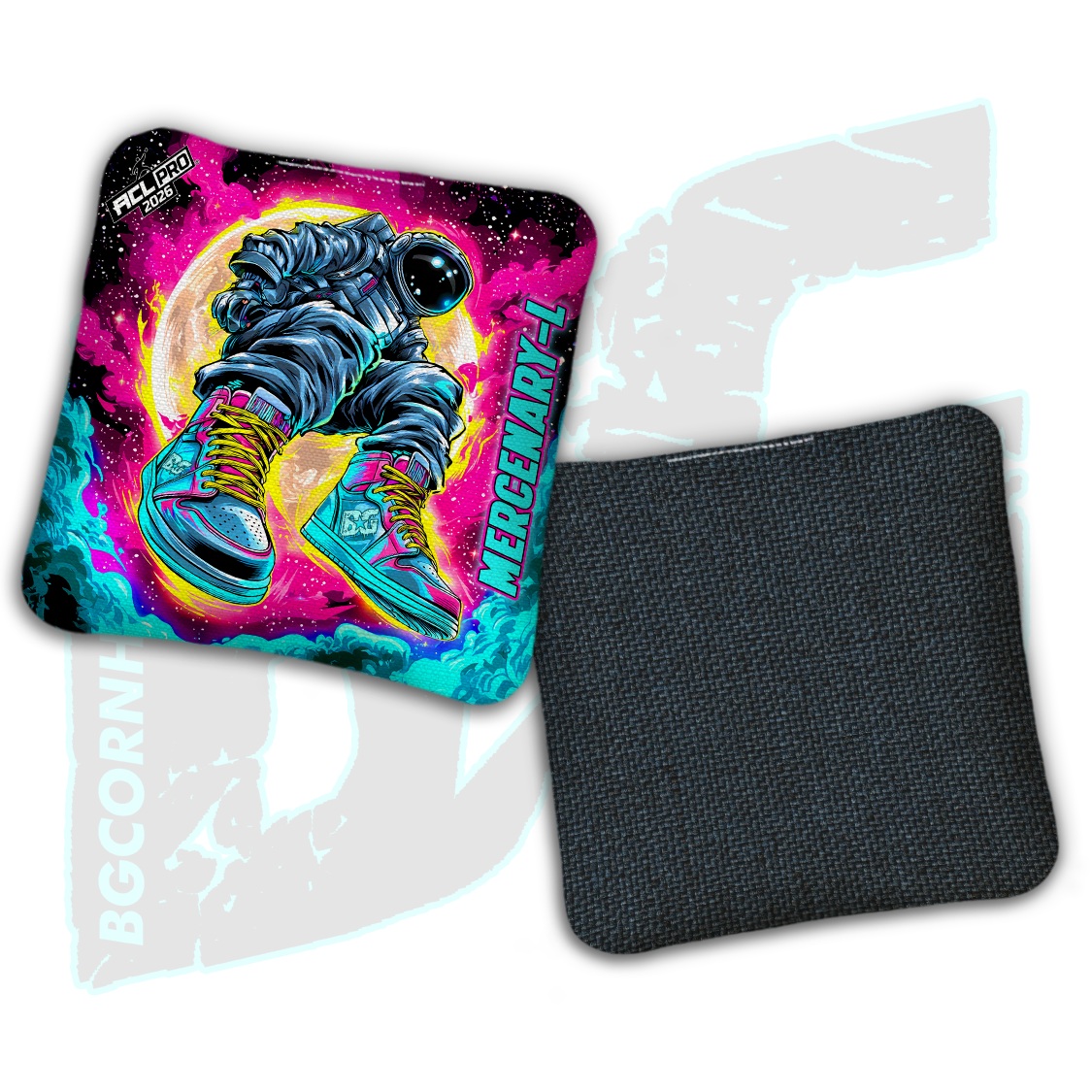 2026 BG Multiple Bag Models "Moonwalk" - ACL Pro Stamped Cornhole Bags - SET OF 4 BAGS