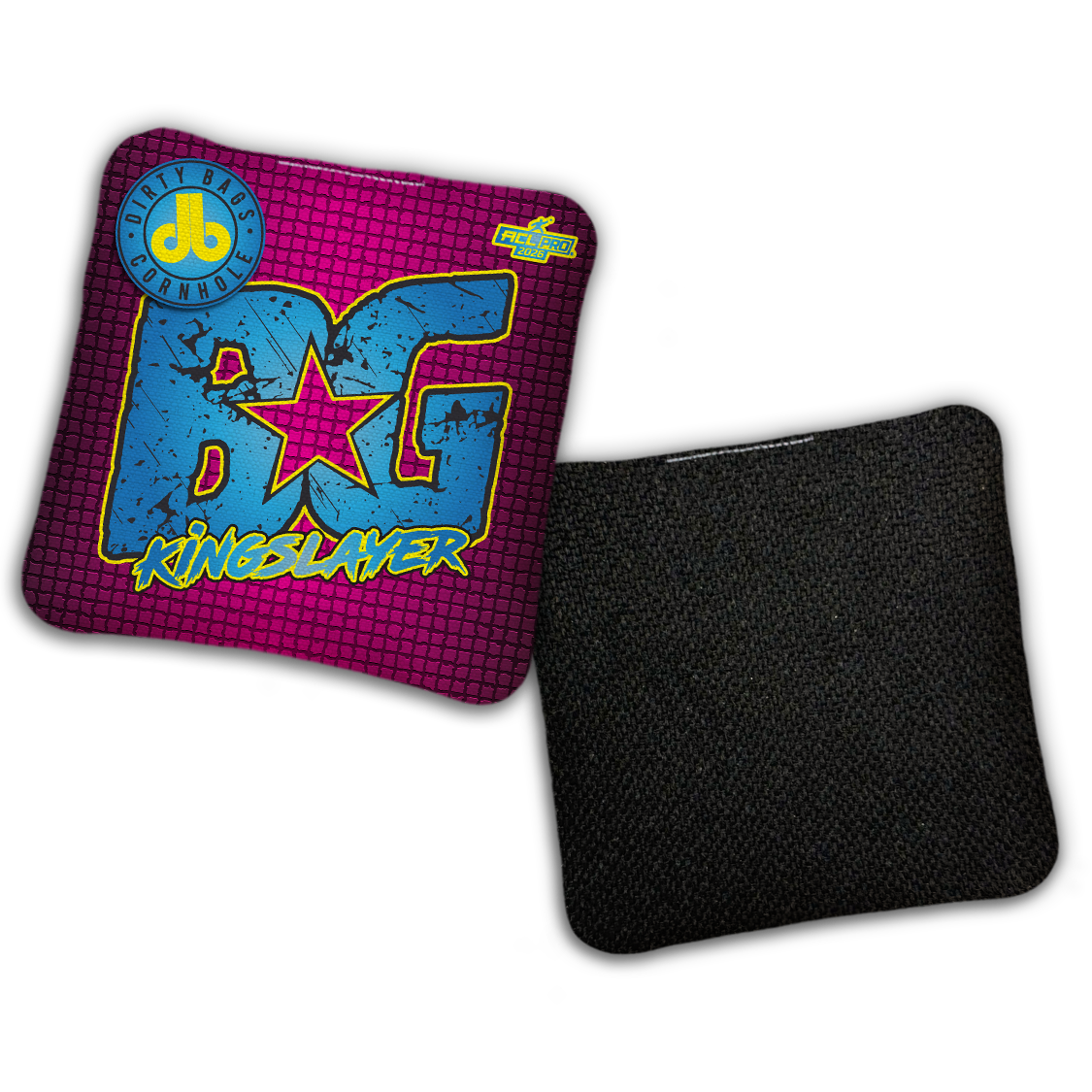 2026 BG Multiple Bag Models - "DB Mosaic” Dirty Bags Collab - ACL Pro Stamped Cornhole Bags - SET OF 4 BAGS