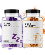 Load image into Gallery viewer, F&#39;ing &quot;Stress-Free Slumber&quot; Supplement Stack