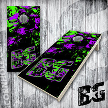 Load image into Gallery viewer, BG &quot;Neon Explosion&quot; Cornhole Boards - Elite Model