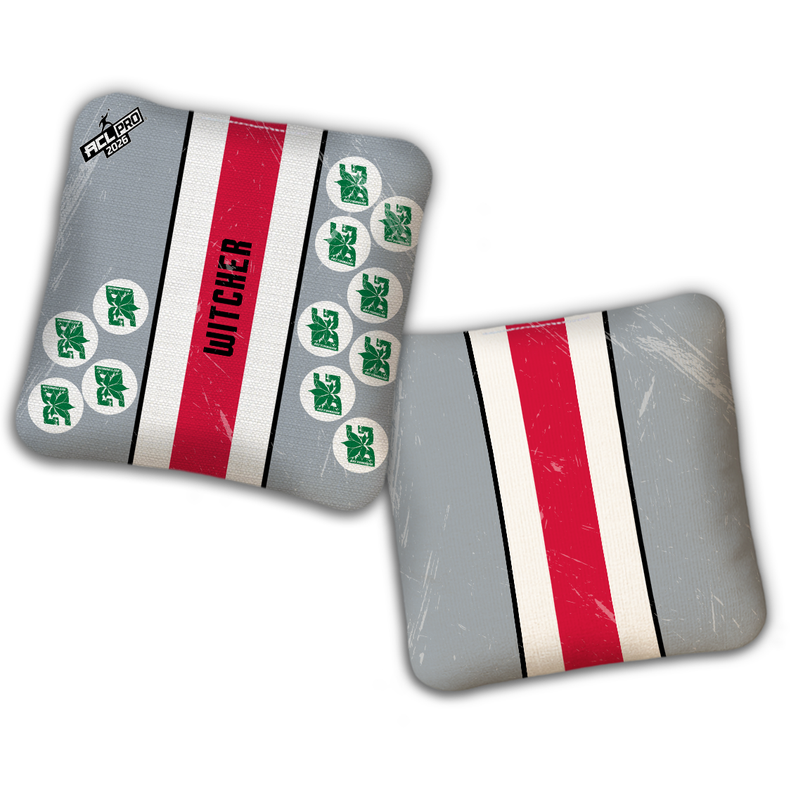 2026 BG "O-H-I-O" - ACL Pro Stamped Cornhole Bags - SET OF 4 BAGS