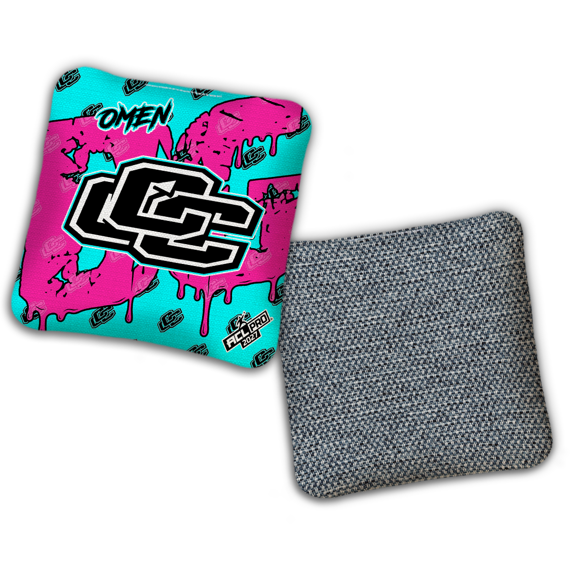2027 BG Multiple Bag Models - "Capital City Cornhole” Collab - ACL Pro Stamped Cornhole Bags - SET OF 4 BAGS