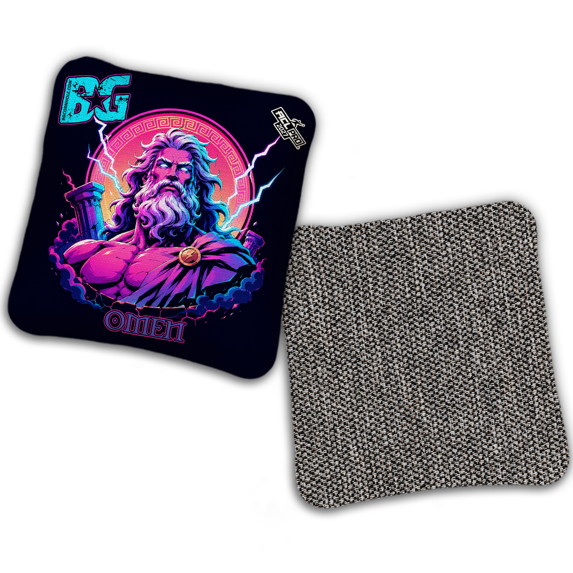 2027 ACL - BG Multiple Models “Divine Reign" - Pro Stamped Cornhole Bags - SET OF 4 BAGS