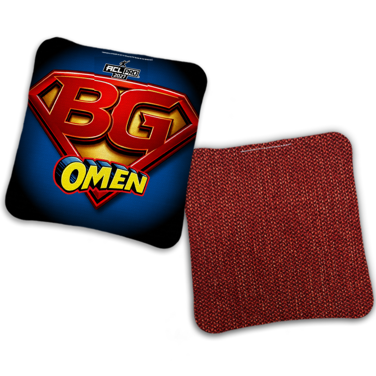 2027 ACL - BG Multiple Bag Models "Triple Crown Heros” Collab - ACL Pro Stamped Cornhole Bags - SET OF 4 BAGS