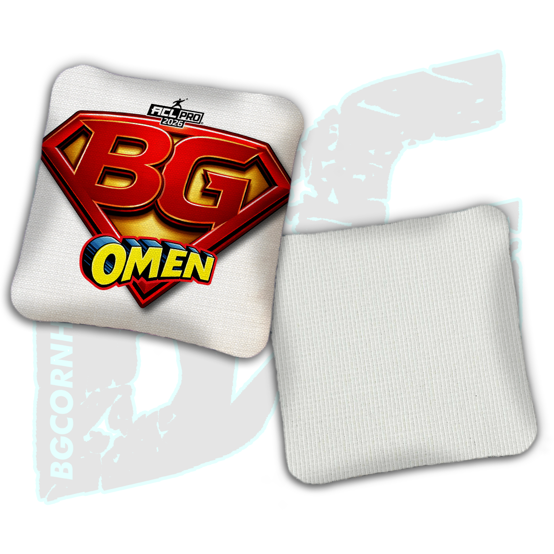 2026 Multiple Bag Models "Triple Crown Heros” Collab - ACL Pro Stamped Cornhole Bags - SET OF 4 BAGS