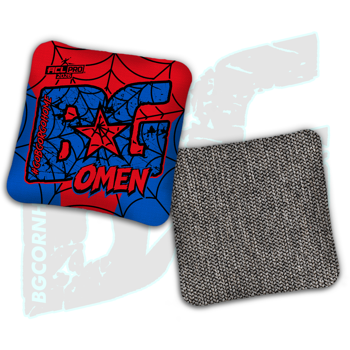 2026 Multiple Bag Models "Triple Crown Heros” Collab - ACL Pro Stamped Cornhole Bags - SET OF 4 BAGS