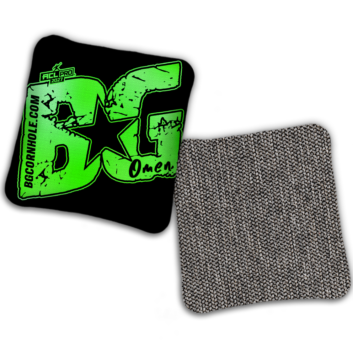 2027 BG Multiple Bag Models "BLACKOUT" - ACL Pro Stamped Cornhole Bags - SET OF 4 BAGS