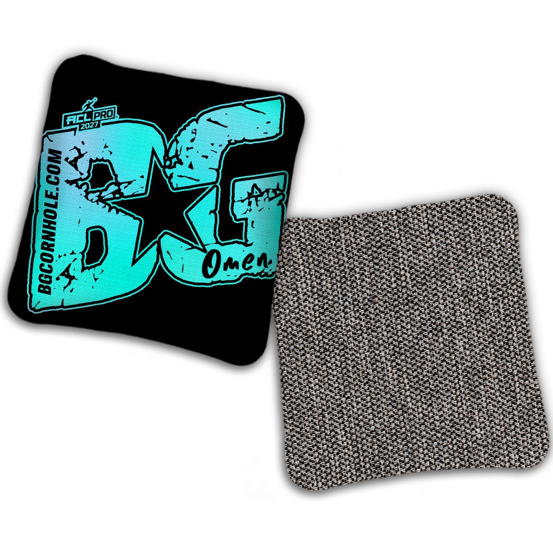 2027 BG Multiple Bag Models "BLACKOUT" - ACL Pro Stamped Cornhole Bags - SET OF 4 BAGS