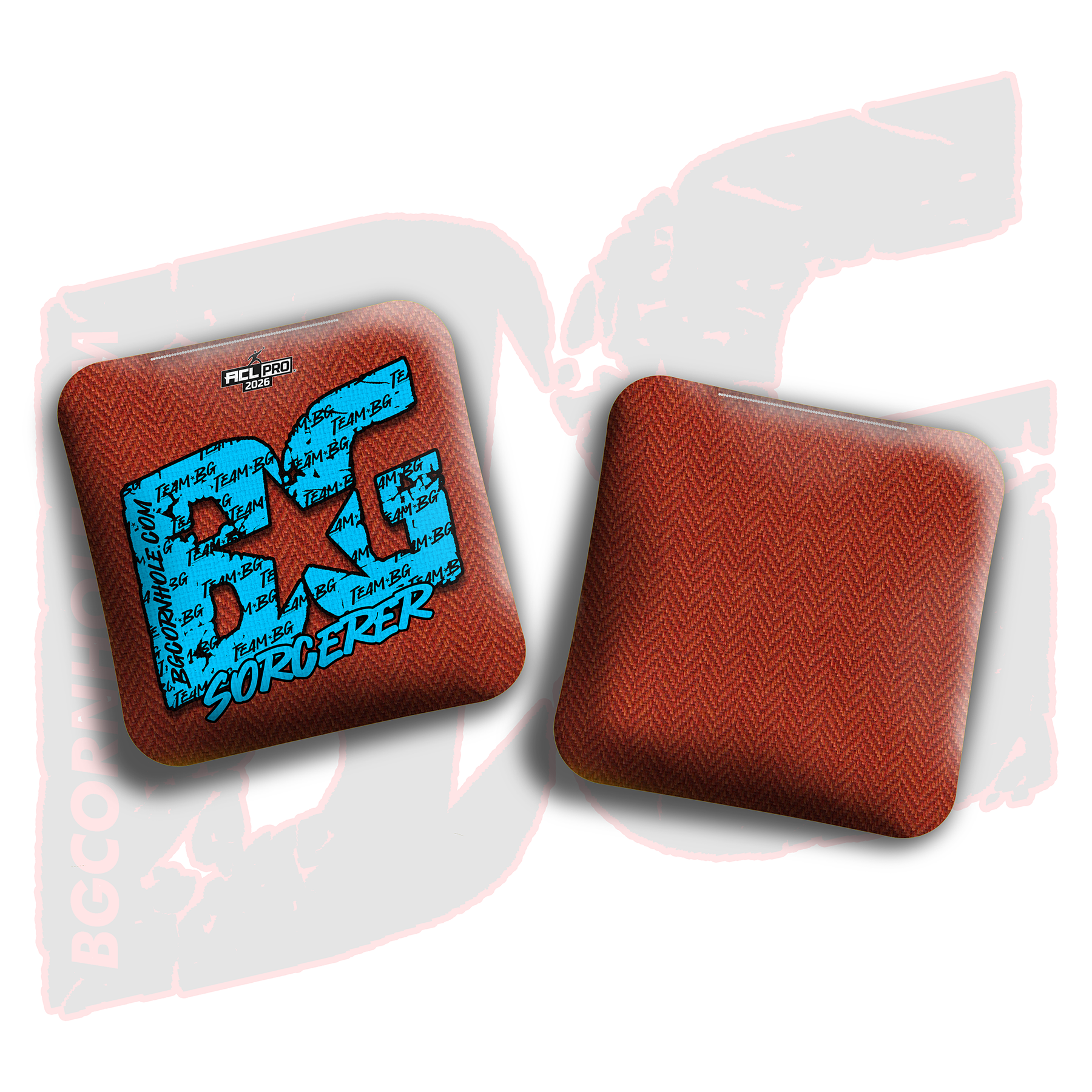 2026 BG Multiple Bag Models "Orange Colormatch" - ACL Pro Stamped Cornhole Bags - SET OF 4 BAGS