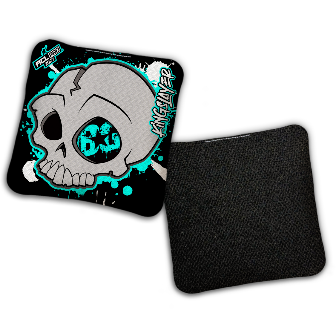 2027 BG Multiple Bag Models "PEEK-A-BOO" - ACL Pro Stamped Cornhole Bags - SET OF 4 BAGS