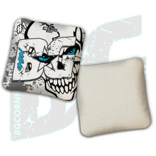 Load image into Gallery viewer, Limited Edition 2026 BG Multiple Bag Models "Peeking Skull" - ACL Pro Stamped Cornhole Bags - SET OF 4 BAGS
