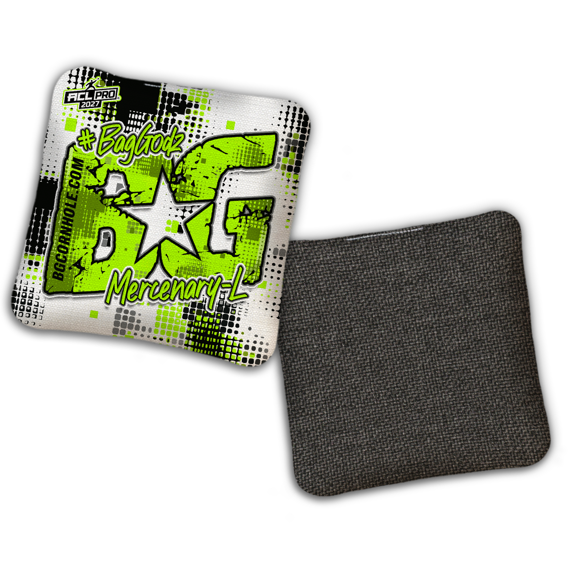 2027 BG Multiple Bag Models "PHANTOM GRID" - ACL Pro Stamped Cornhole Bags - SET OF 4 BAGS