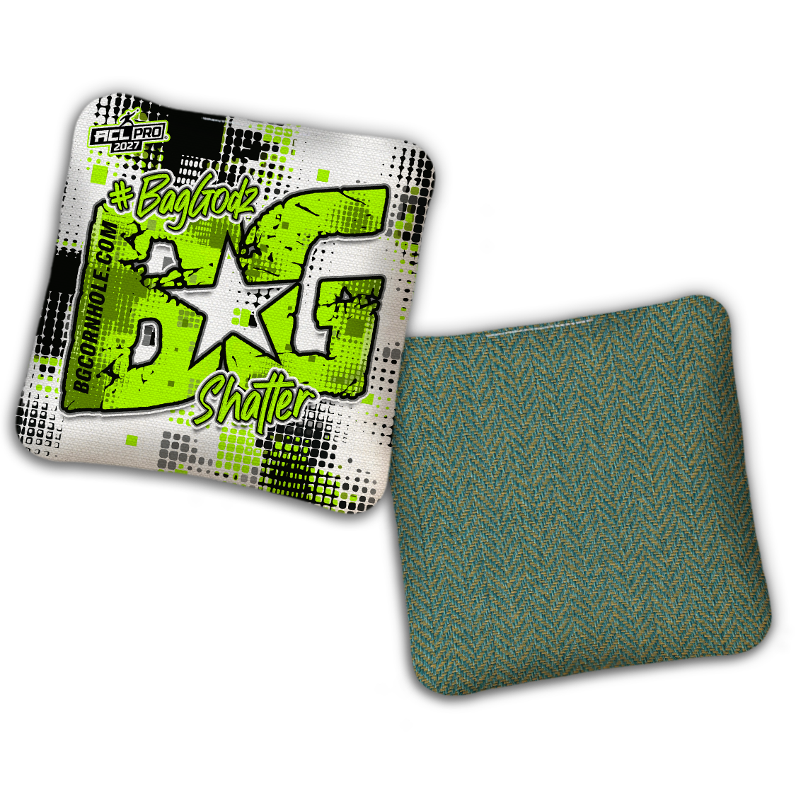 2027 BG Multiple Bag Models "PHANTOM GRID" - ACL Pro Stamped Cornhole Bags - SET OF 4 BAGS