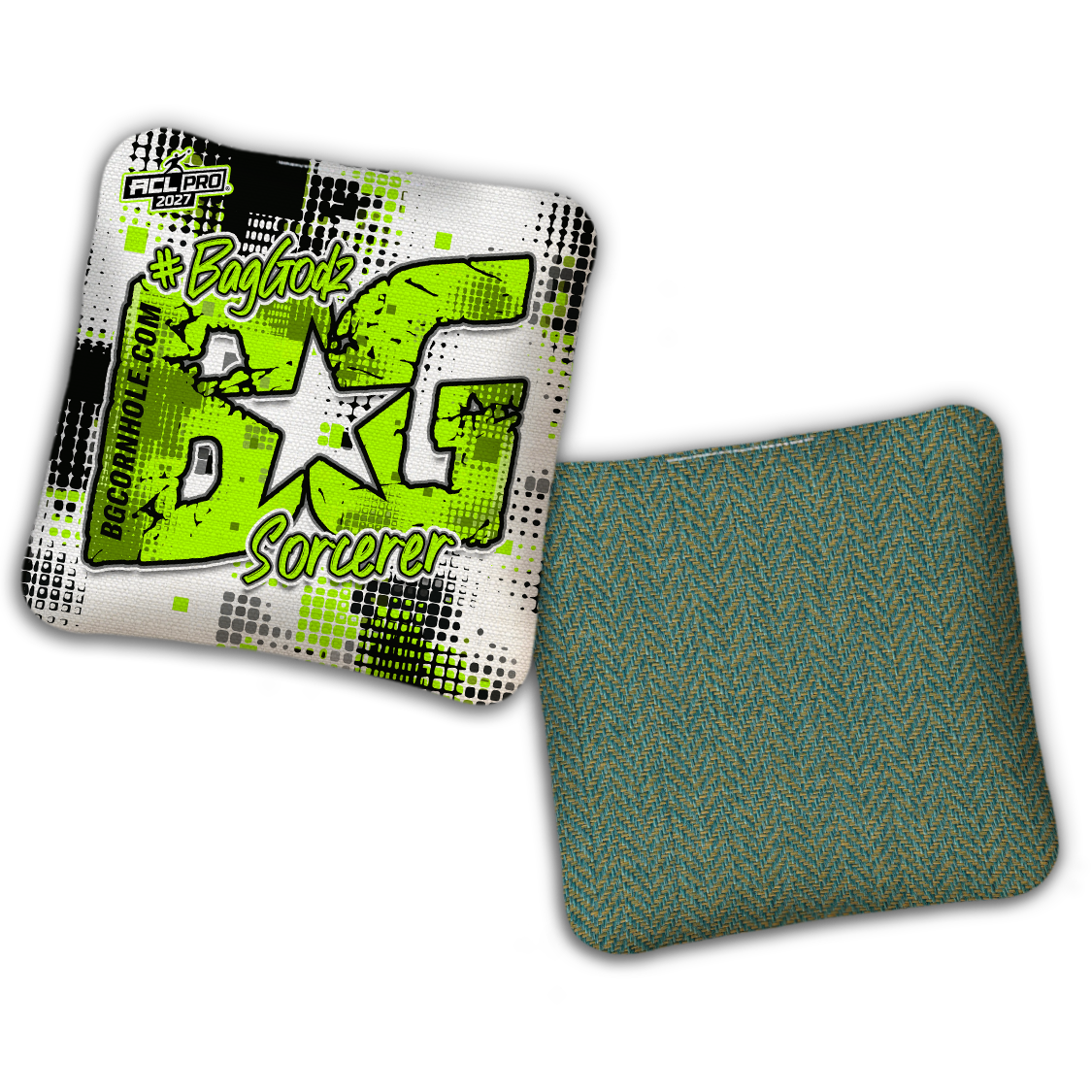 2027 BG Multiple Bag Models "PHANTOM GRID" - ACL Pro Stamped Cornhole Bags - SET OF 4 BAGS