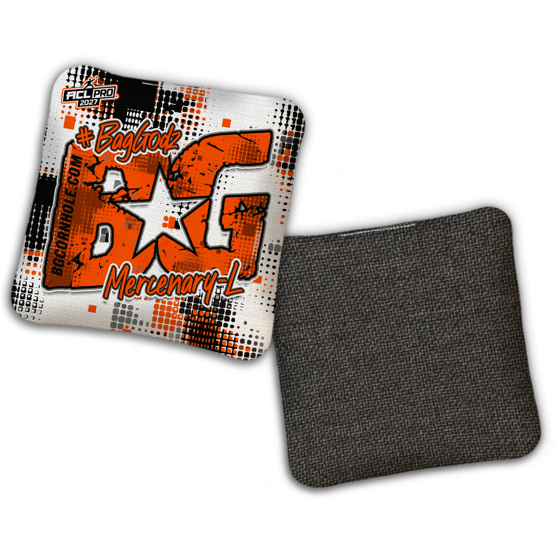 2027 BG Multiple Bag Models "PHANTOM GRID" - ACL Pro Stamped Cornhole Bags - SET OF 4 BAGS
