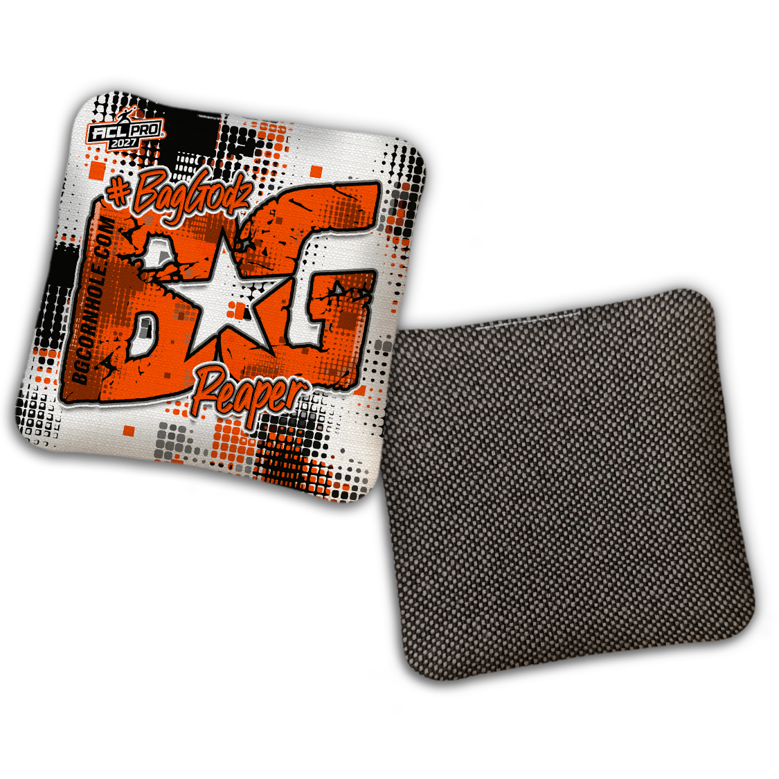 2027 BG Multiple Bag Models "PHANTOM GRID" - ACL Pro Stamped Cornhole Bags - SET OF 4 BAGS