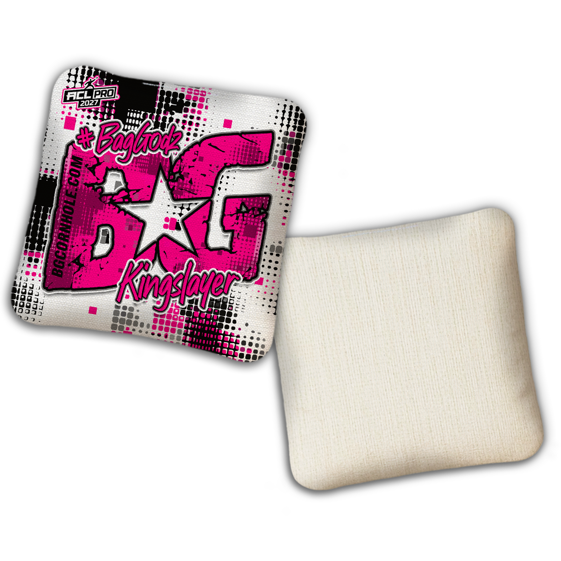 2027 BG Multiple Bag Models "PHANTOM GRID" - ACL Pro Stamped Cornhole Bags - SET OF 4 BAGS