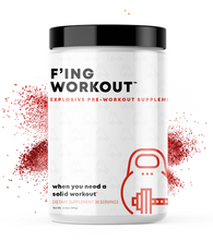 Load image into Gallery viewer, F&#39;ing &quot;Nootropic Pre-Workout&quot; Supplement - Unleash Your Focus and Power