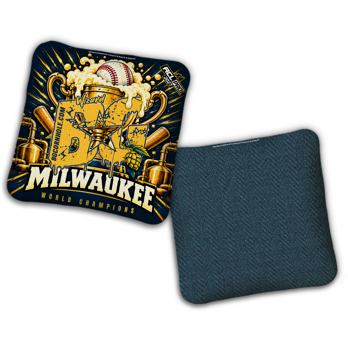 2027 ACL - BG Multiple Bag Models "Raise The Bag" - Pro Stamped Cornhole Bags - SET OF 4 BAGS