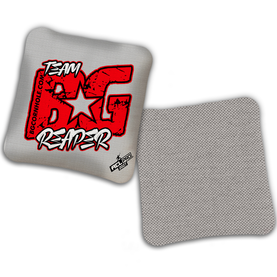 2027 BG REAPER “ESPN THROWBACK COLORMATCH" - ACL Pro Stamped Cornhole Bags - SET OF 4 BAGS