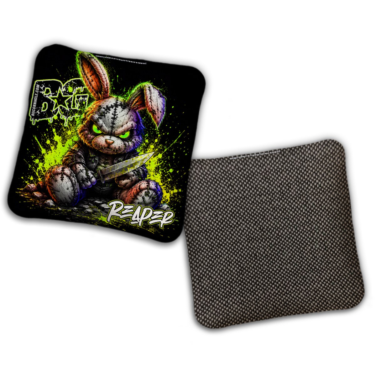 UNSTAMPED - BG Multiple Bag Models "BAD BUNNY" - Cornhole Bags - SET OF 4 BAGS