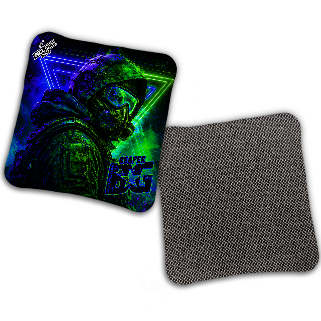 2027 BG Multiple Bag Models "NIGHT PROTOCOL" - ACL Pro Stamped Cornhole Bags - SET OF 4 BAGS