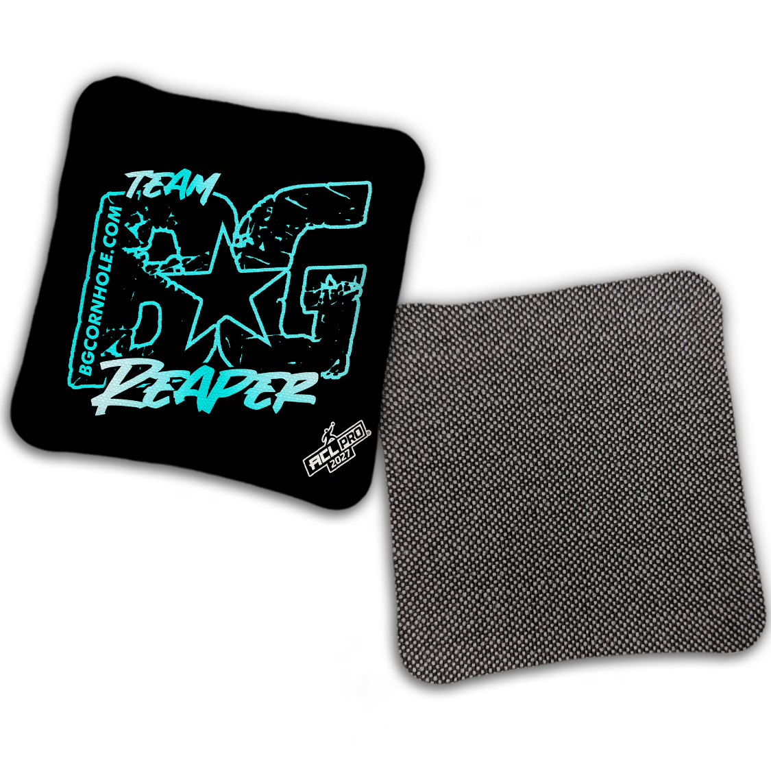 2027 BG Multiple Bag Models "OUTLINED TEAM BG" - ACL Pro Stamped Cornhole Bags - SET OF 4 BAGS