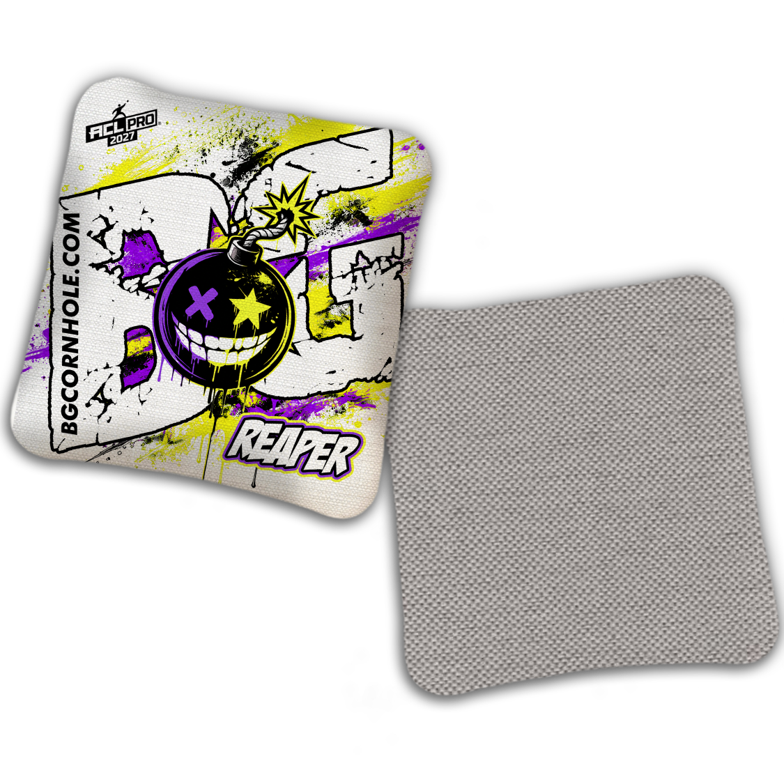 2027 BG Multiple Bag Models "TAKE COVER" - ACL Pro Stamped Cornhole Bags - SET OF 4 BAGS