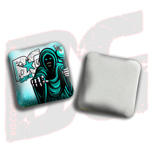 2026 BG Omen "OG Reaper" - ACL Pro Stamped Cornhole Bags - SET OF 4 BAGS