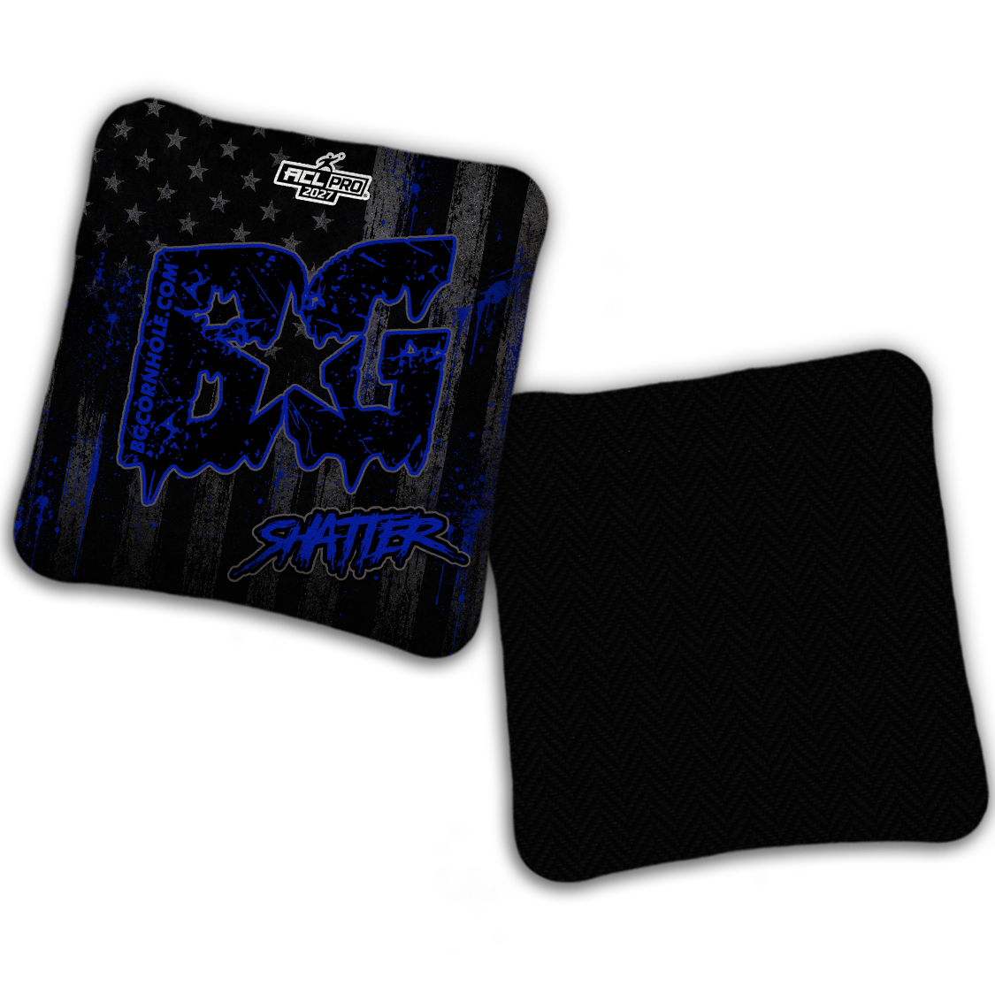 2027 BG Multiple Bag Models "AMERICAN GRIT" - ACL Pro Stamped Cornhole Bags - SET OF 4 BAGS