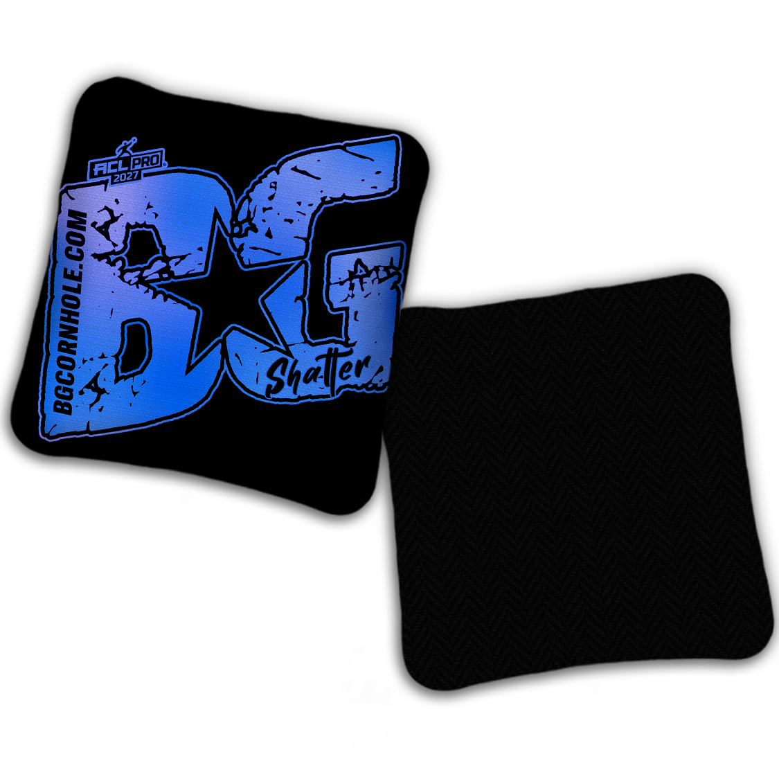 2027 BG Multiple Bag Models "BLACKOUT" - ACL Pro Stamped Cornhole Bags - SET OF 4 BAGS