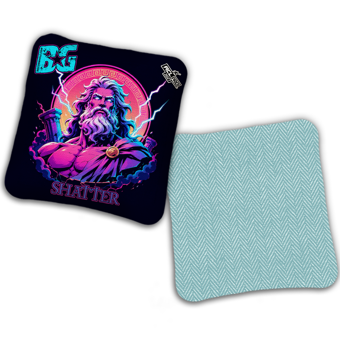 2027 ACL - BG Multiple Models “Divine Reign" - Pro Stamped Cornhole Bags - SET OF 4 BAGS